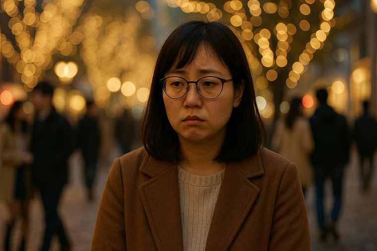 クリスマス予定なしの女性